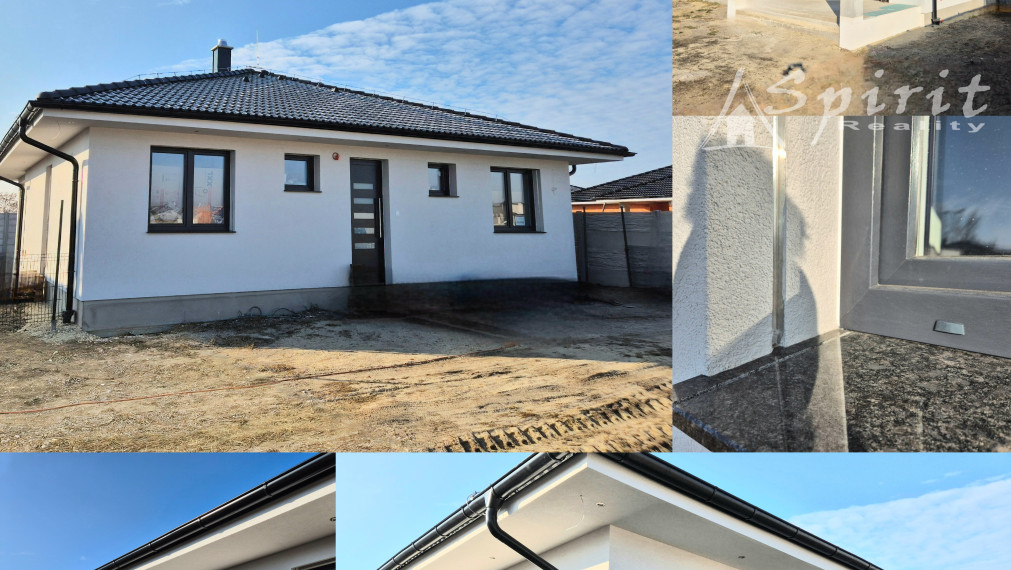 Na predaj: Moderný dom v obci Veľké Úľany – Ekoosada, novostavba (holodom)