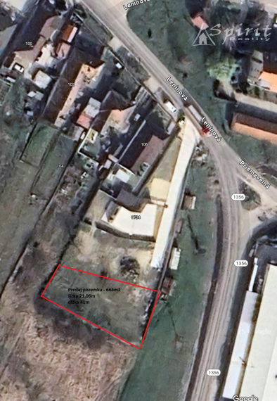 Stavebný pozemok 666 m² na Dlhej (Leninovej) ulici, Veľké Úľany – tichá lokalita na konci obce