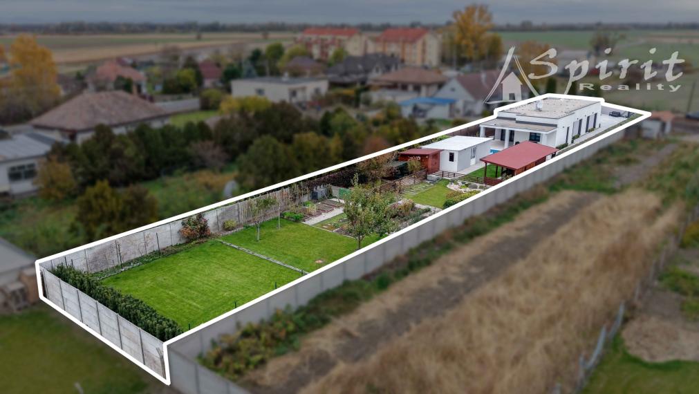 Na predaj: moderný a priestranný 5-izbový rodinný dom s bazénom a krásnou záhradou – Veľké Úľany