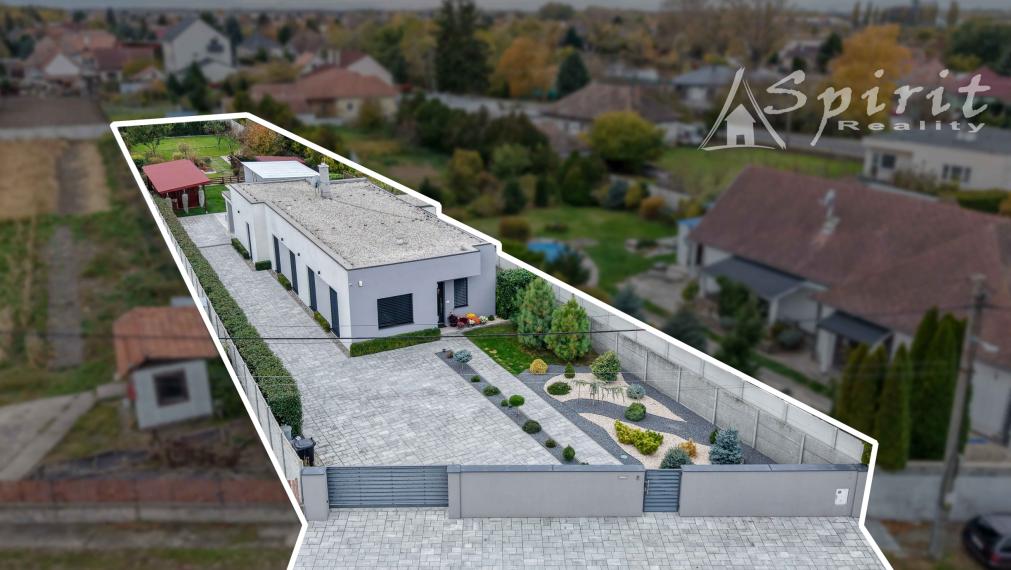 Na predaj: moderný a priestranný 5-izbový rodinný dom s bazénom a krásnou záhradou – Veľké Úľany