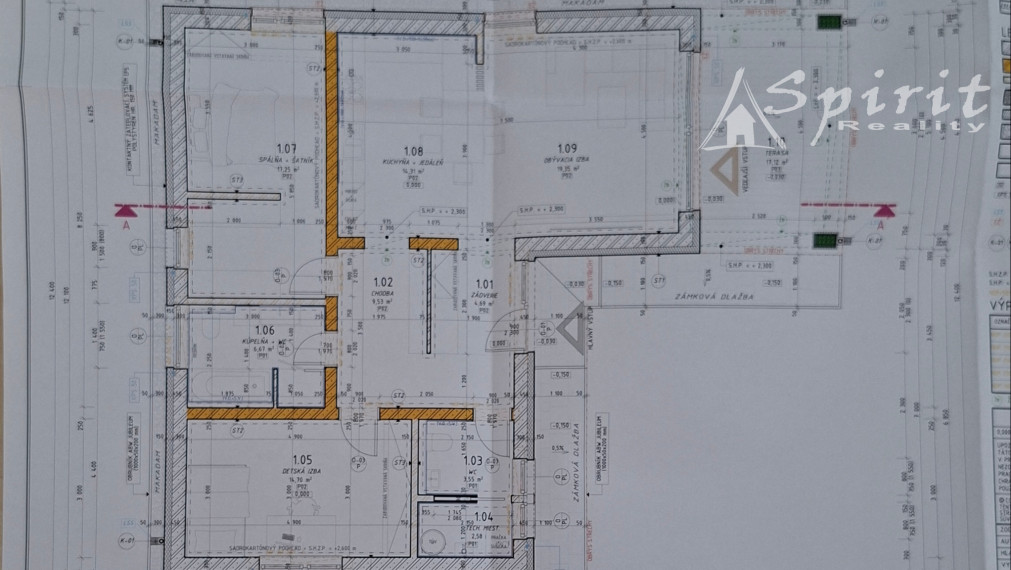 NOVOSTAVBA 3izb.RD v tichej uličke obce Veľké Úľany