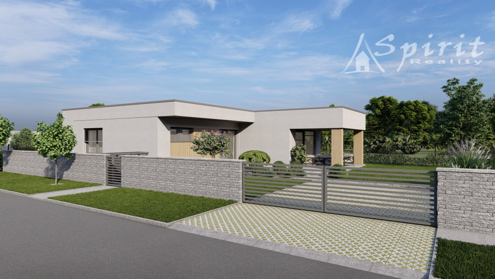 NOVOSTAVBA 3izb.RD v tichej uličke obce Veľké Úľany