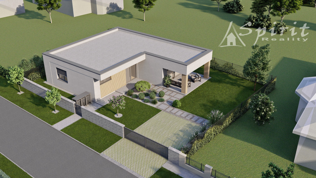 NOVOSTAVBA 3izb.RD v tichej uličke obce Veľké Úľany