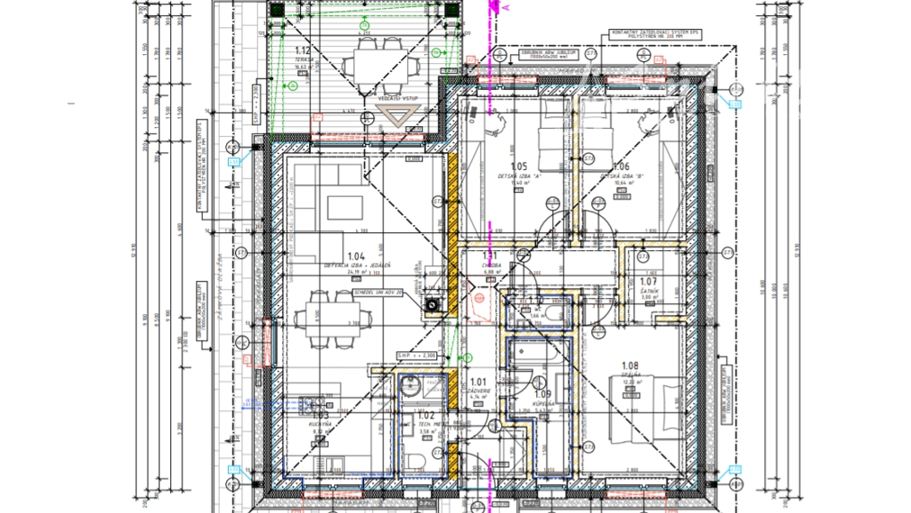 Moderný rodinný dom v Ekoosade – Veľké Úľany, 454 m² pozemok
