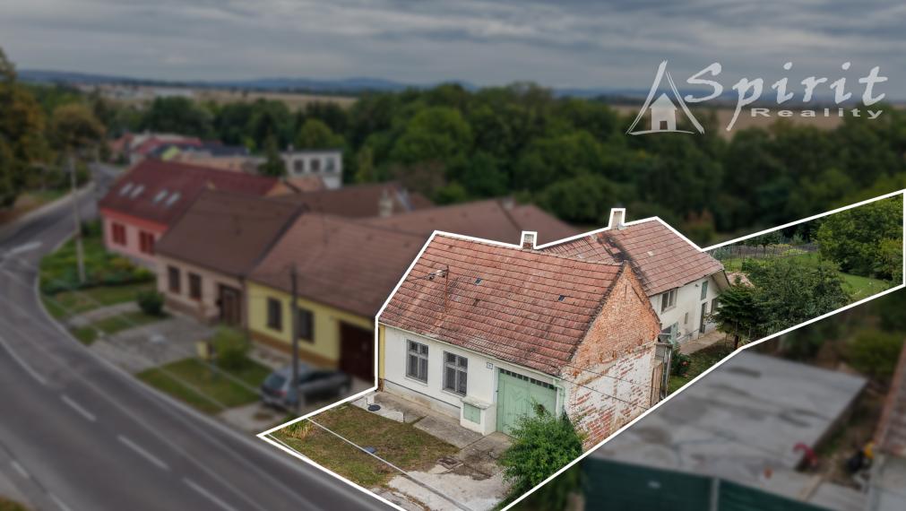 3-izbový rodinný dom s pozemkom 1 119 m² a záhradou s potôčikom – Dolné Dubové