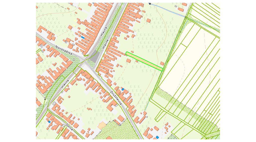 Ponúkame na PREDAJ pekný pozemok v obci Dubova len 7min.od MODRY