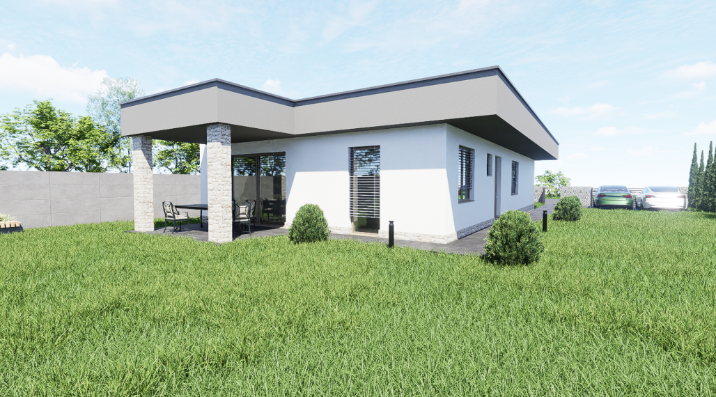 NA PREDAJ – Moderný 4-izbový rodinný dom v štádiu výstavby