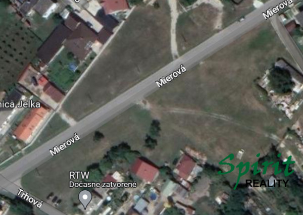 NA PREDAJ INVESTIČNÝ POZEMOK V OBCI JELKA, vhodný aj na výstavbu RD - 65a.