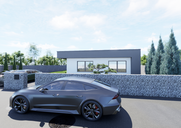 NA PREDAJ – Moderný 4-izbový rodinný dom v štádiu výstavby (dokončenie štandard)