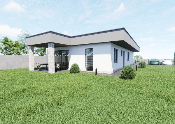 NA PREDAJ – Moderný 4-izbový rodinný dom v štádiu výstavby