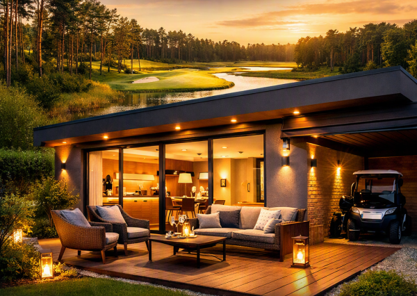 EXKLUZÍVNY 3-IZBOVÝ LUXUSNÝ DOM PRI PENATI GOLF RESORT – CELOROČNÉ BÝVANIE, PRÉMIOVÁ INVESTÍCIA