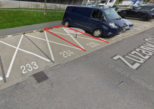 PARKOVACIE STÁTIE NA PREDAJ | SLNEČNICE | ZUZANY CHALUPOVEJ 16A | 13 m²